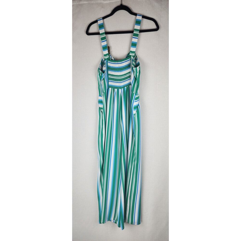 A New Day Jumpsuit Women M Cute Striped coastal New years eve spring party - Picture 4 of 15
